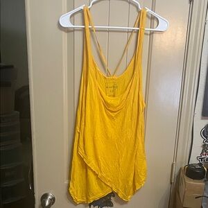 We The Free Sunlit Yellow Tank Top